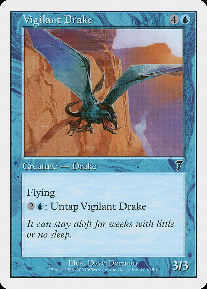 Vigilant Drake (109) - Seventh Edition (7ED)