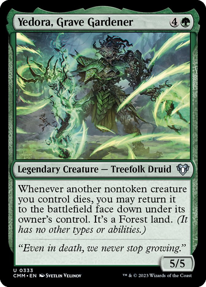 Yedora, Grave Gardener (333) - Commander Masters (CMM)