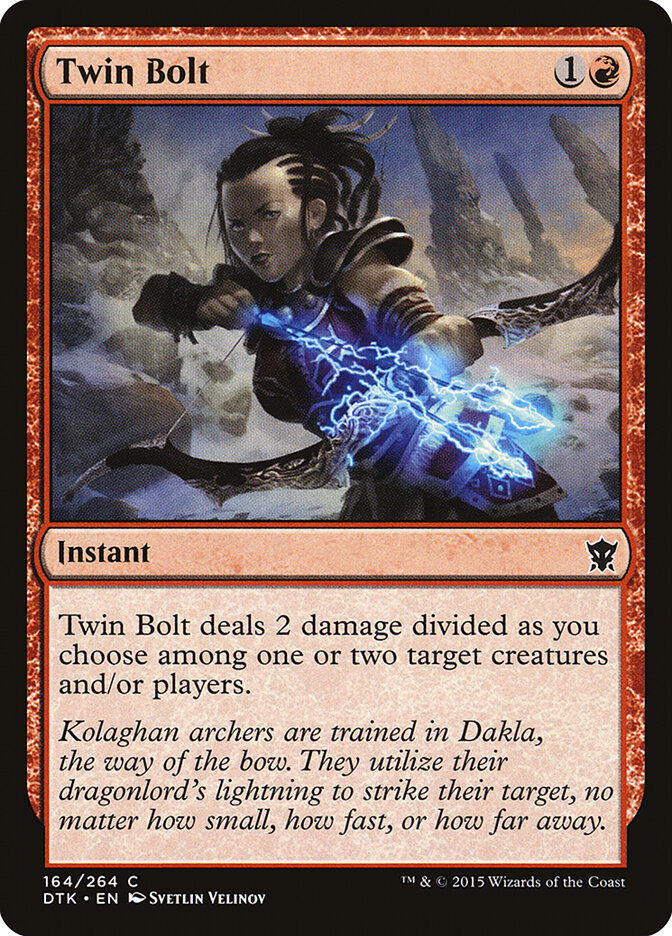 Twin Bolt (164) - Dragons of Tarkir (DTK)