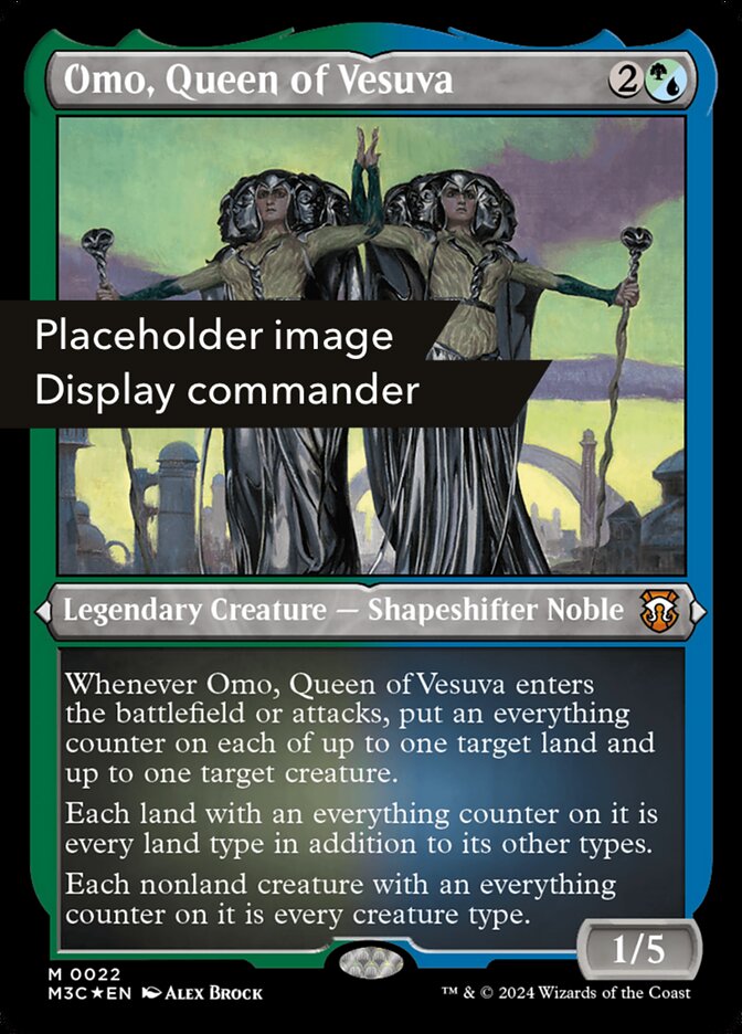 Omo, Queen of Vesuva (149) - Modern Horizons 3 Commander (M3C)