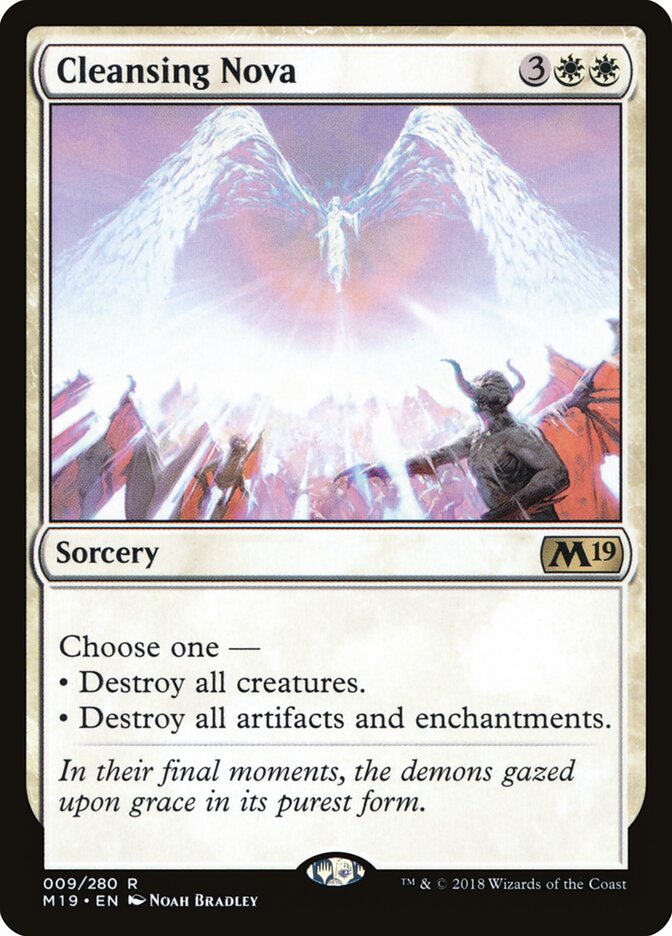 Cleansing Nova (9) - Core Set 2019 (M19)