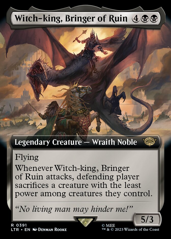 Witch-king, Bringer of Ruin (391) - The Lord of the Rings: Tales of Middle-earth (LTR)