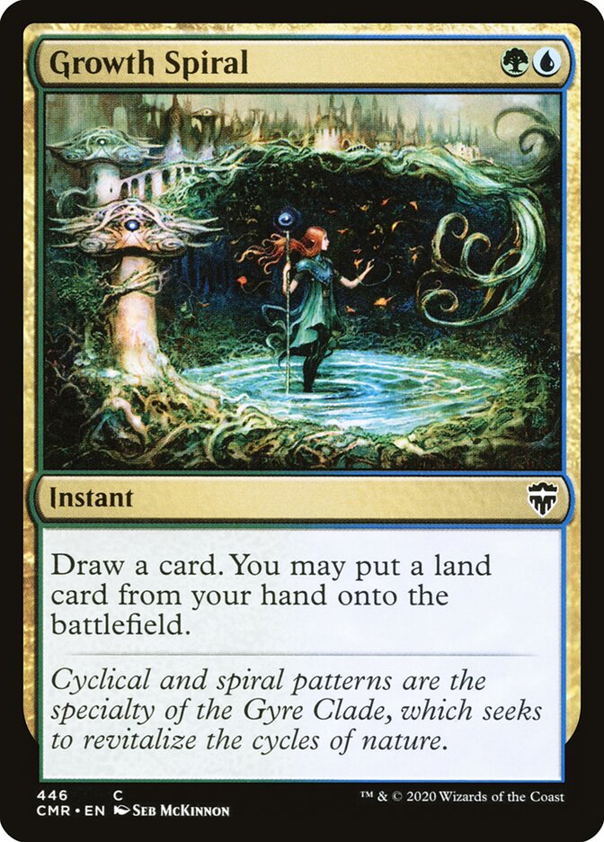 Growth Spiral (446) - Commander Legends (CMR)