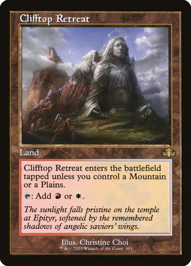 Clifftop Retreat (393) - Dominaria Remastered (DMR)
