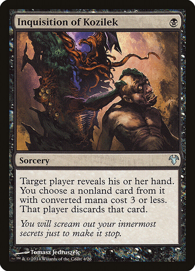 Inquisition of Kozilek (4) - Modern Event Deck 2014 (MD1)