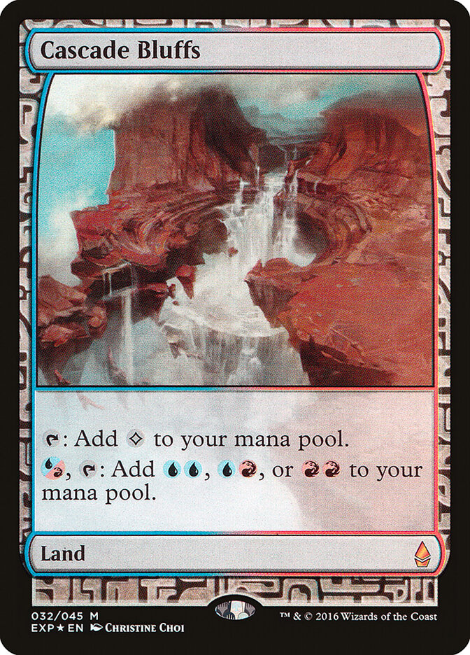Cascade Bluffs (32) - Zendikar Expeditions (EXP)