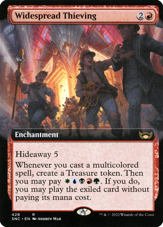 Widespread Thieving (428) - Streets of New Capenna (SNC)
