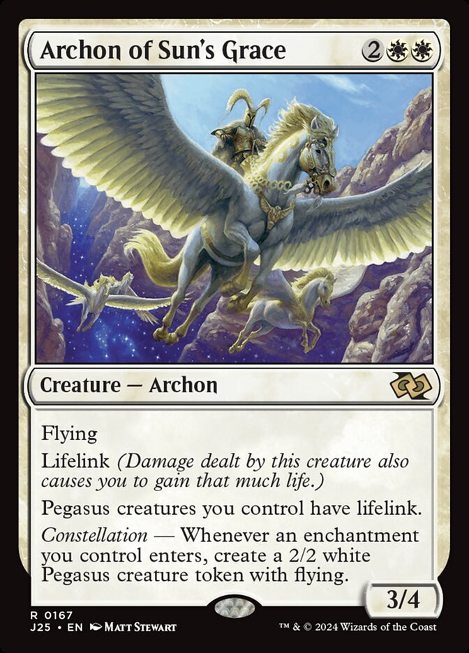 Archon of Sun's Grace (167) - Foundations Jumpstart (J25)