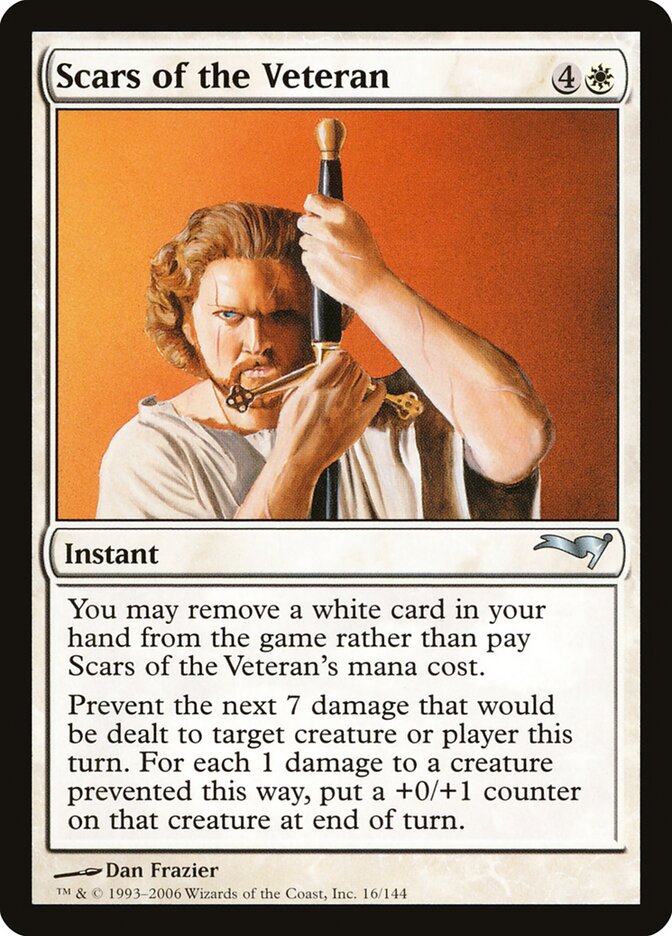 Scars of the Veteran (16) - Coldsnap Theme Decks (CST)