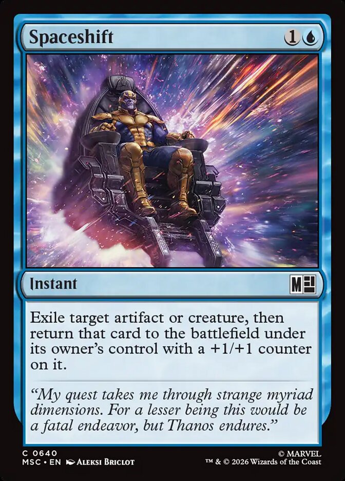 Spaceshift (640) - Marvel Super Heroes Commander (MSC)