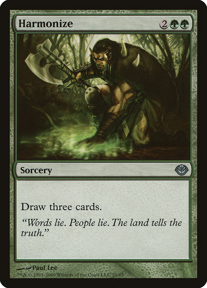 Harmonize (21) - Duel Decks: Garruk vs. Liliana (DDD)