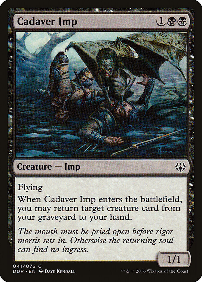 Cadaver Imp (41) - Duel Decks: Nissa vs. Ob Nixilis (DDR)
