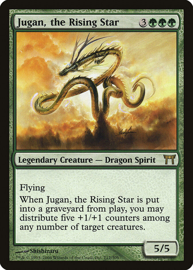 Jugan, the Rising Star (217) - Champions of Kamigawa (CHK)