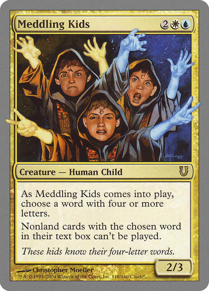 Meddling Kids (118) - Unhinged (UNH)