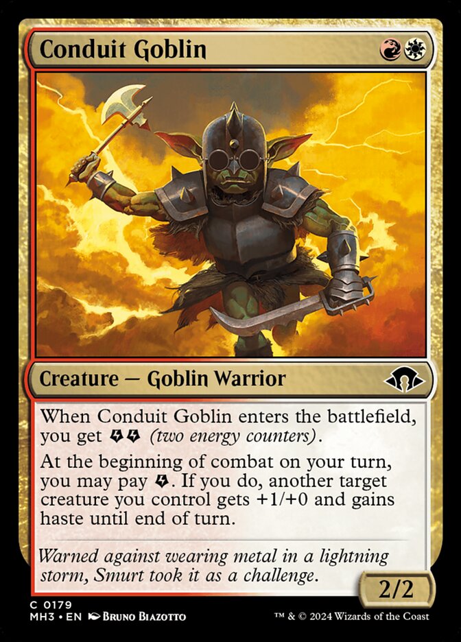 Conduit Goblin (179) - Modern Horizons 3 (MH3)