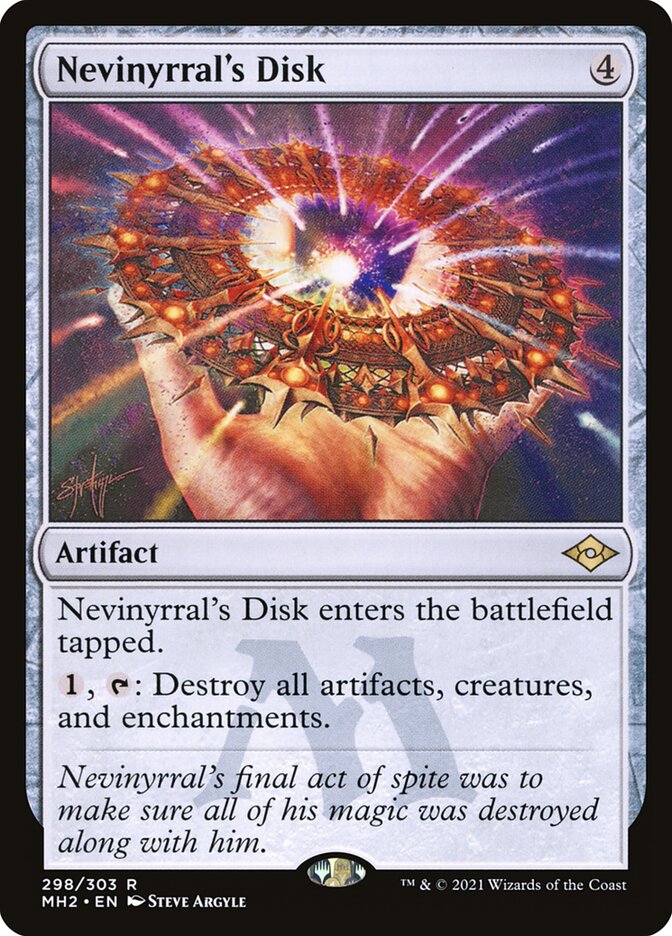 Nevinyrral's Disk (298) - Modern Horizons 2 (MH2)