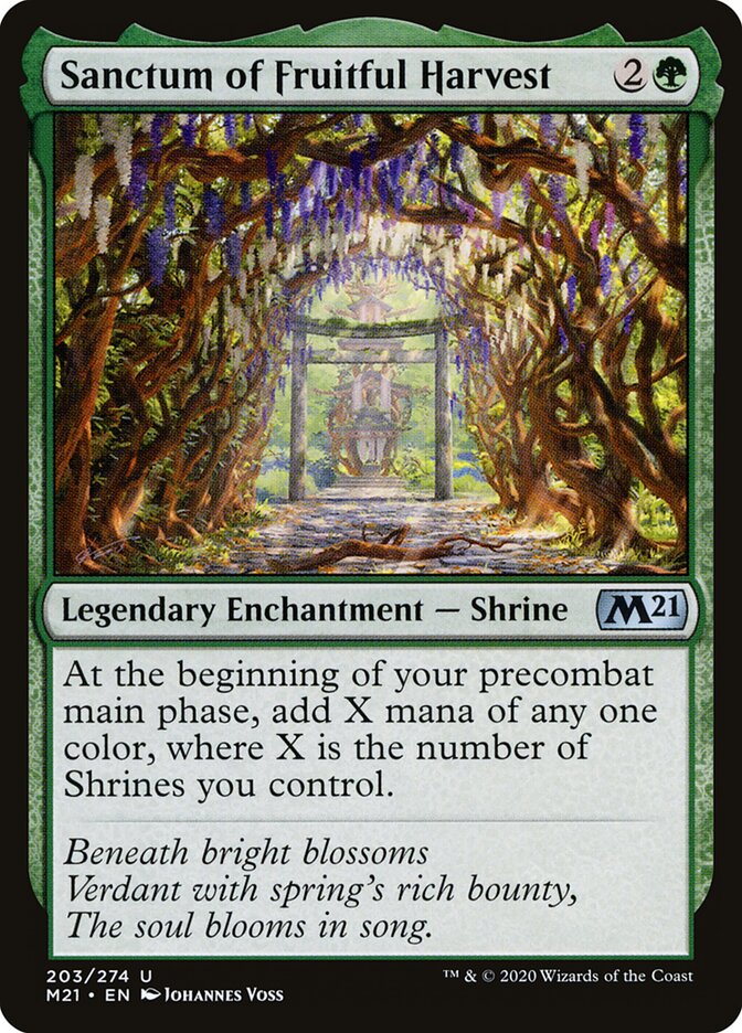 Sanctum of Fruitful Harvest (203) - Core Set 2021 (M21)