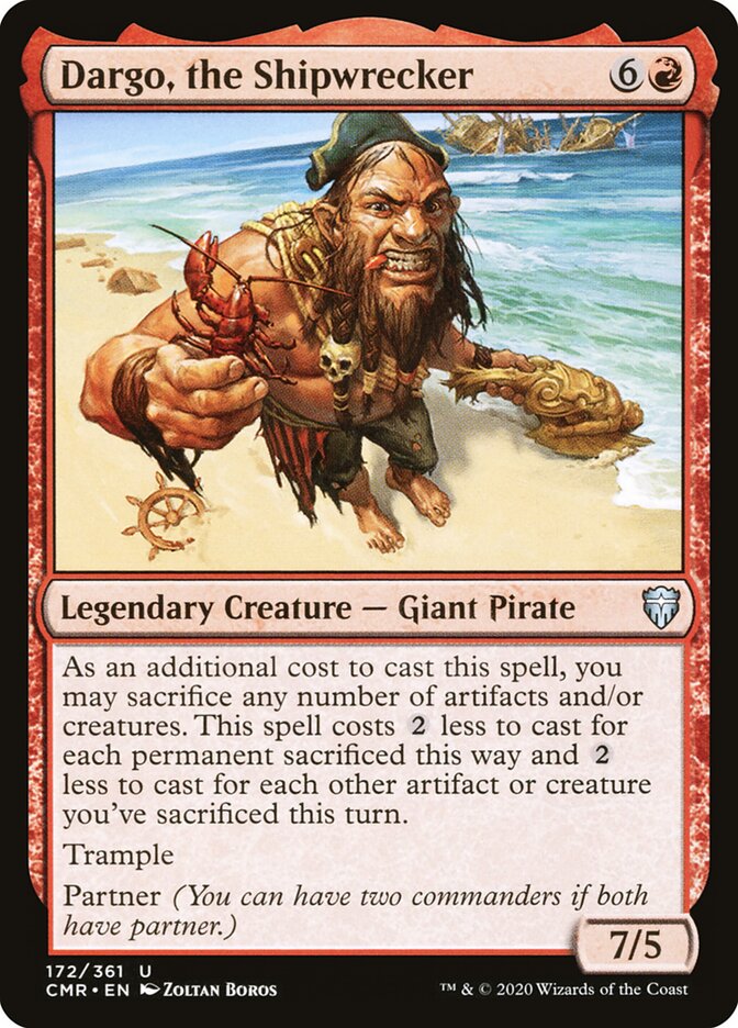 Dargo, the Shipwrecker (172) - Commander Legends (CMR)