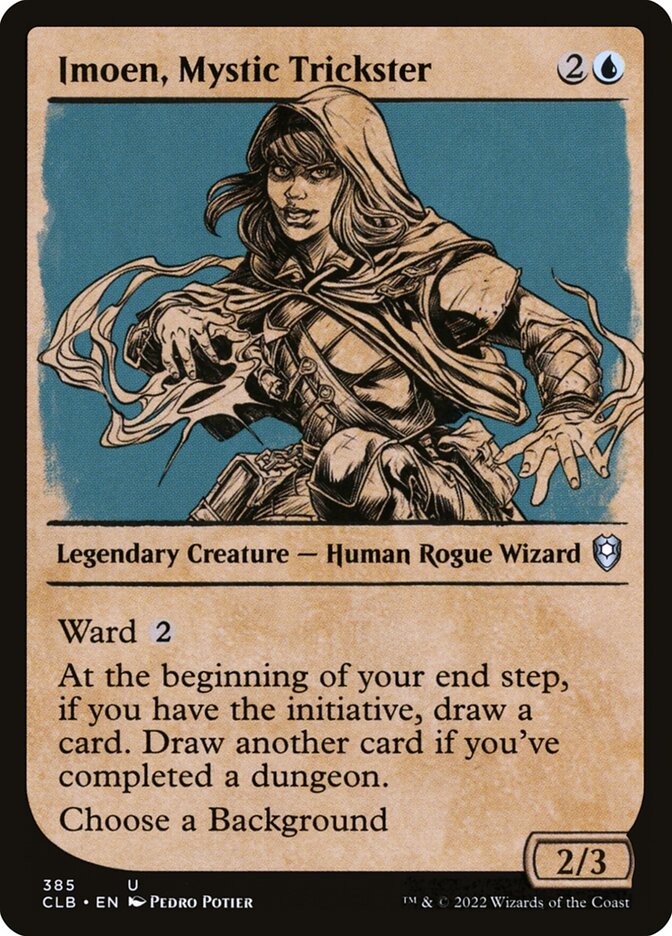 Imoen, Mystic Trickster (385) - Commander Legends: Battle for Baldur's Gate (CLB)