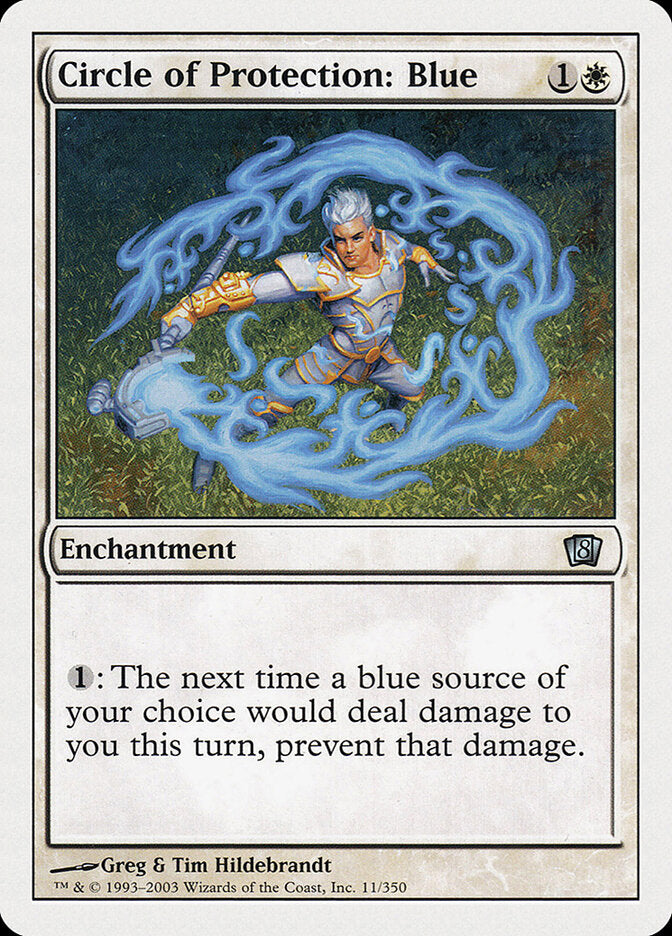 Circle of Protection: Blue (11) - Eighth Edition (8ED)