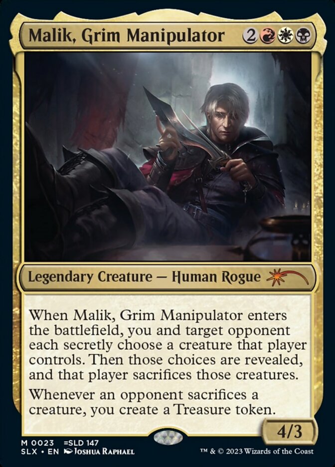 Malik, Grim Manipulator (23) - Universes Within (SLX)