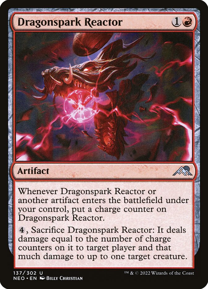 Dragonspark Reactor (137) - Kamigawa: Neon Dynasty (NEO)