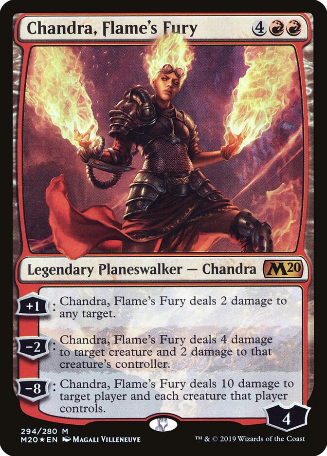 Chandra, Flame's Fury (294) - Core Set 2020 (M20)