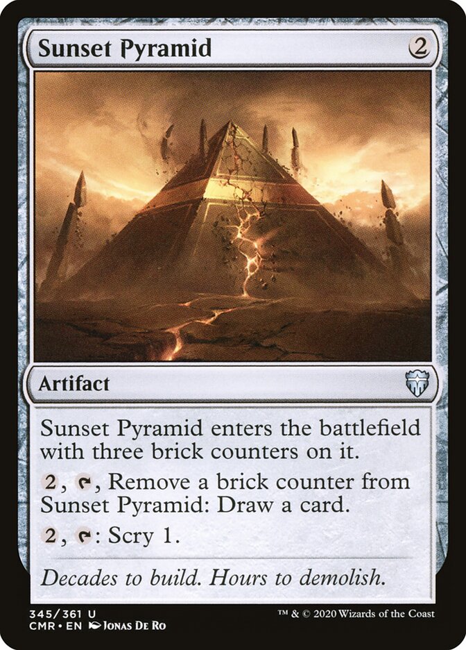 Sunset Pyramid (345) - Commander Legends (CMR)