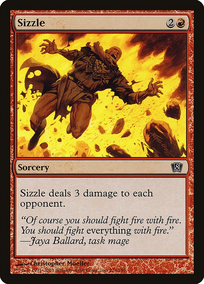 Sizzle (224) - Eighth Edition (8ED)