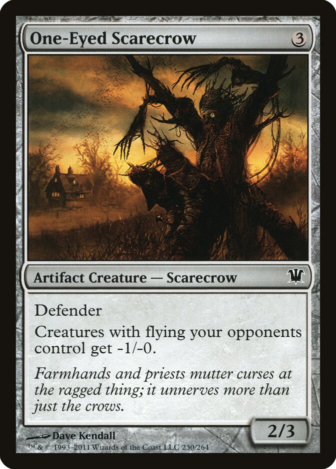 One-Eyed Scarecrow (230) - Innistrad (ISD)