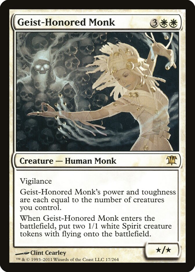 Geist-Honored Monk (17) - Innistrad (ISD)