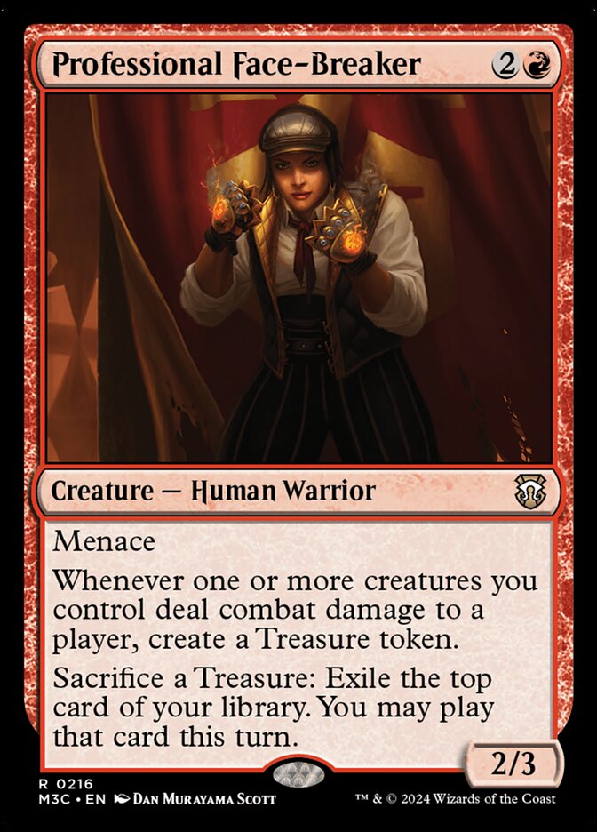 Professional Face-Breaker (216) - Modern Horizons 3 Commander (M3C)