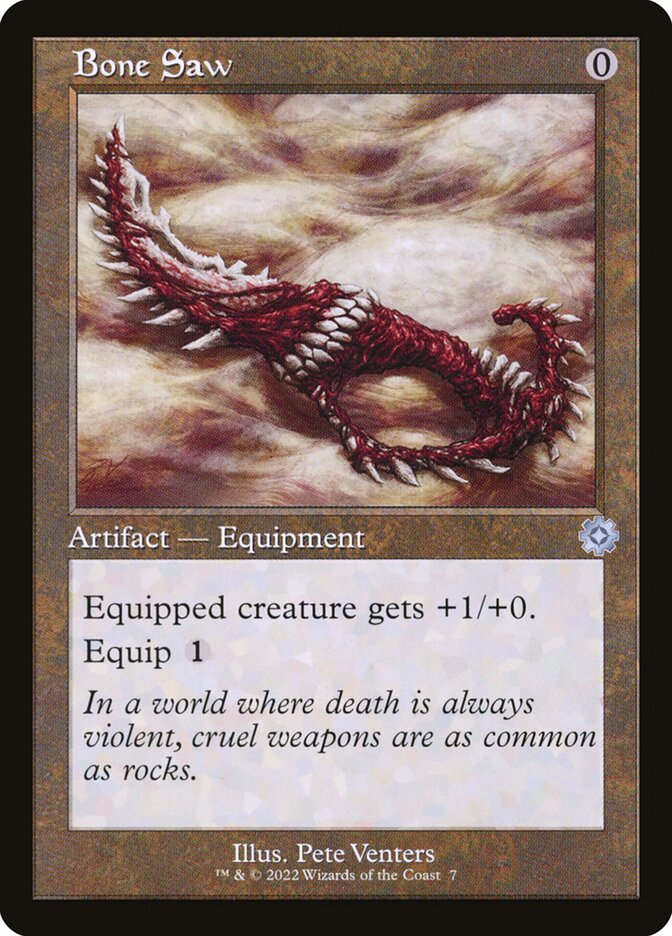Bone Saw (7) - The Brothers' War Retro Artifacts (BRR)