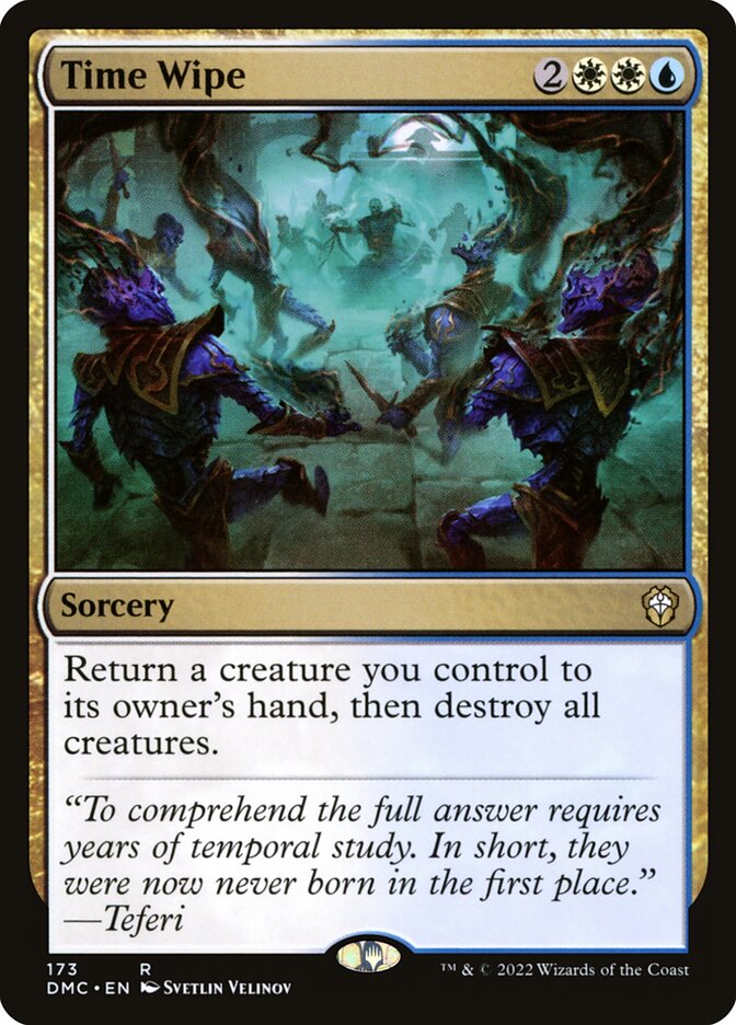 Time Wipe (173) - Dominaria United Commander (DMC)