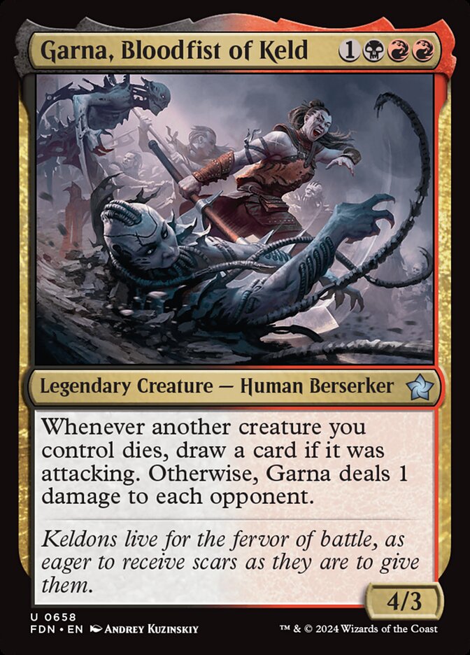 Garna, Bloodfist of Keld (658) - Foundations (FDN)