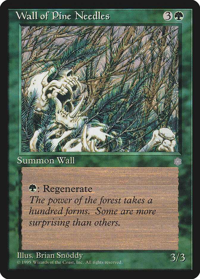 Wall of Pine Needles (274) - Ice Age (ICE)