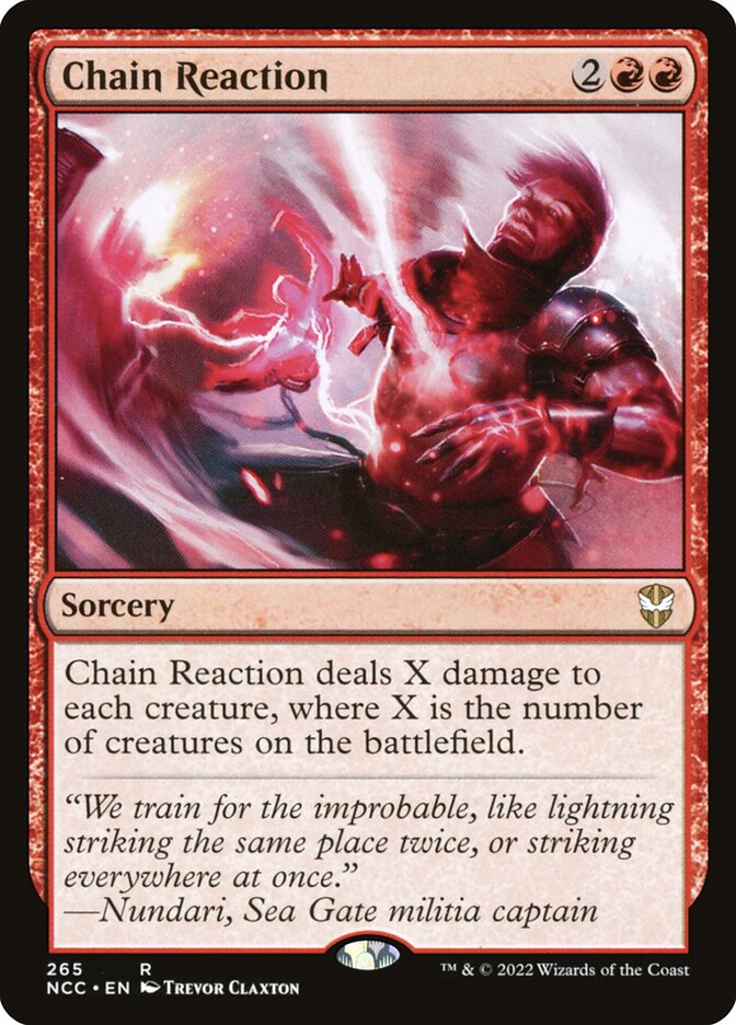 Chain Reaction (265) - New Capenna Commander (NCC)