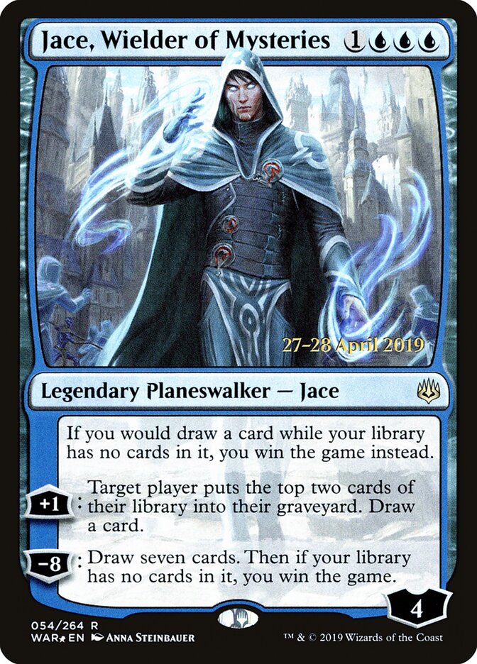 Jace, Wielder of Mysteries (54s) - War of the Spark Promos (PWAR)