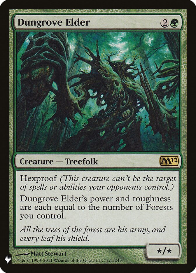 Dungrove Elder (M12-171) - The List (PLST)