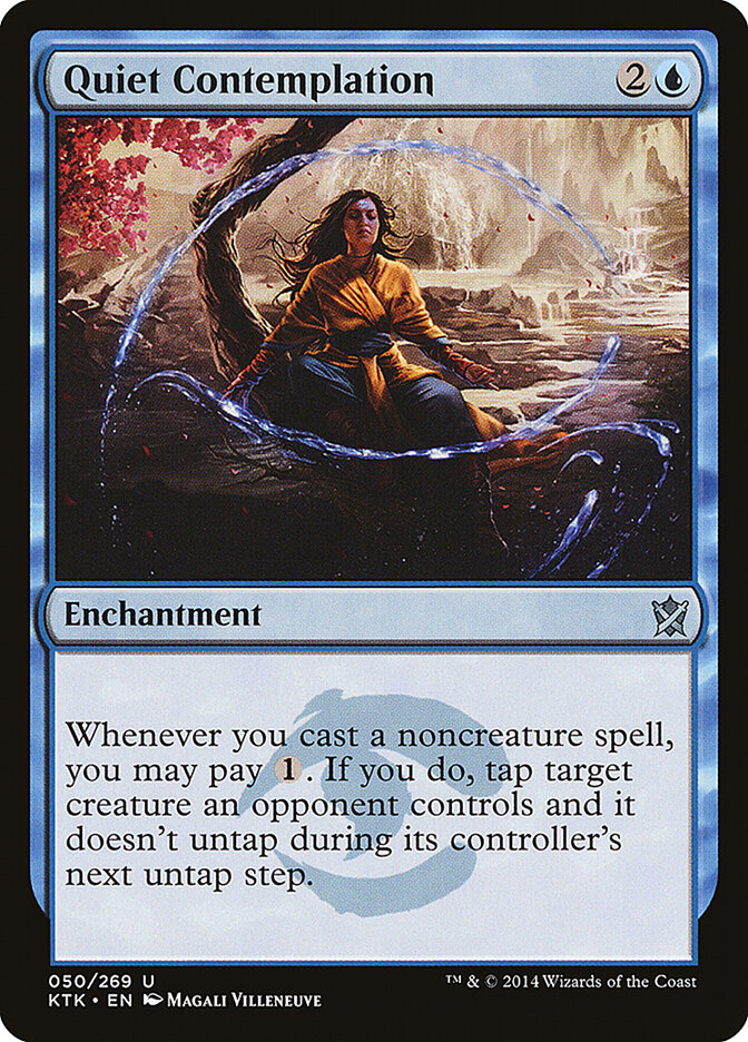 Quiet Contemplation (50) - Khans of Tarkir (KTK)