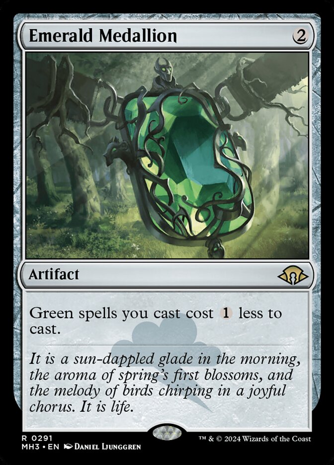 Emerald Medallion (291) - Modern Horizons 3 (MH3)
