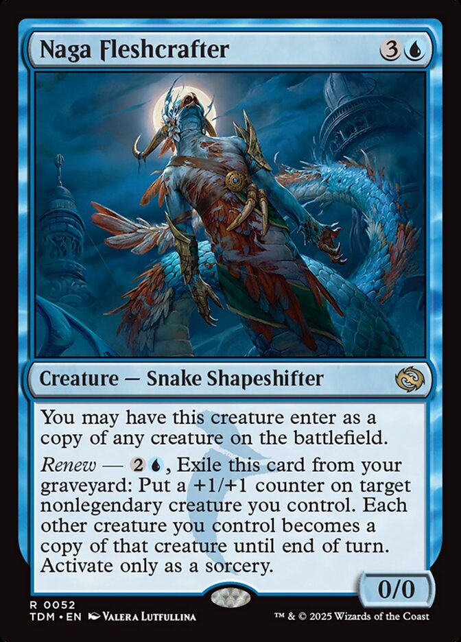 Naga Fleshcrafter (52) - Tarkir: Dragonstorm (TDM)