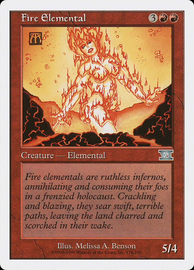 Fire Elemental (176) - Classic Sixth Edition (6ED)