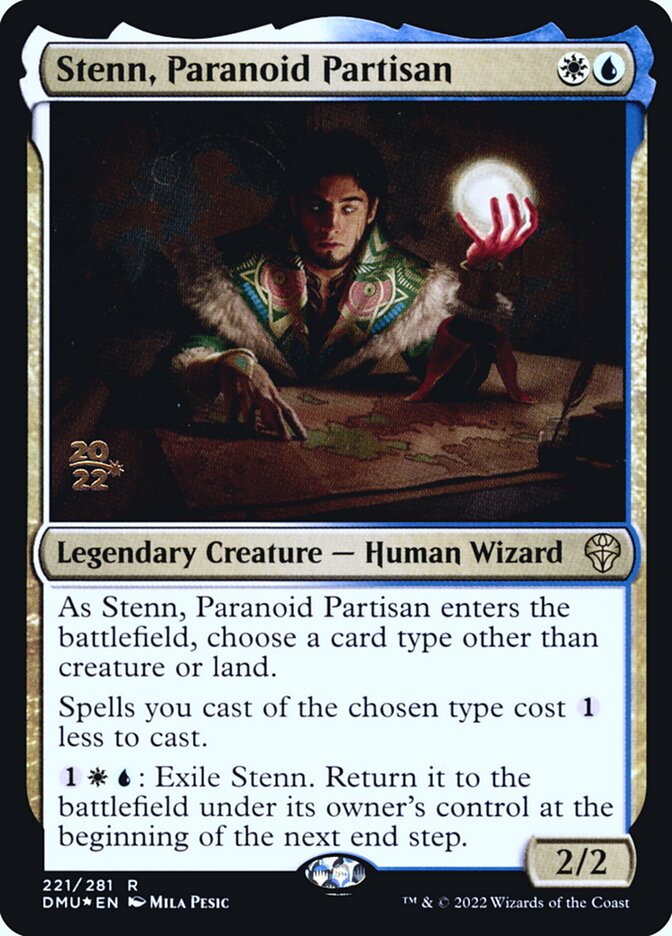 Stenn, Paranoid Partisan (221s) - Dominaria United Promos (PDMU)