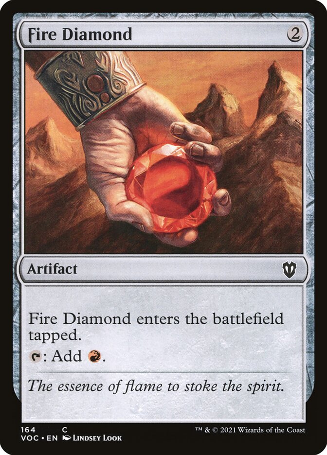 Fire Diamond (164) - Crimson Vow Commander (VOC)