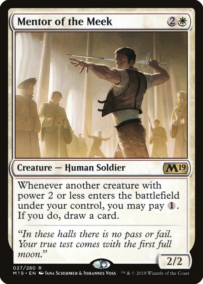 Mentor of the Meek (27) - Core Set 2019 (M19)