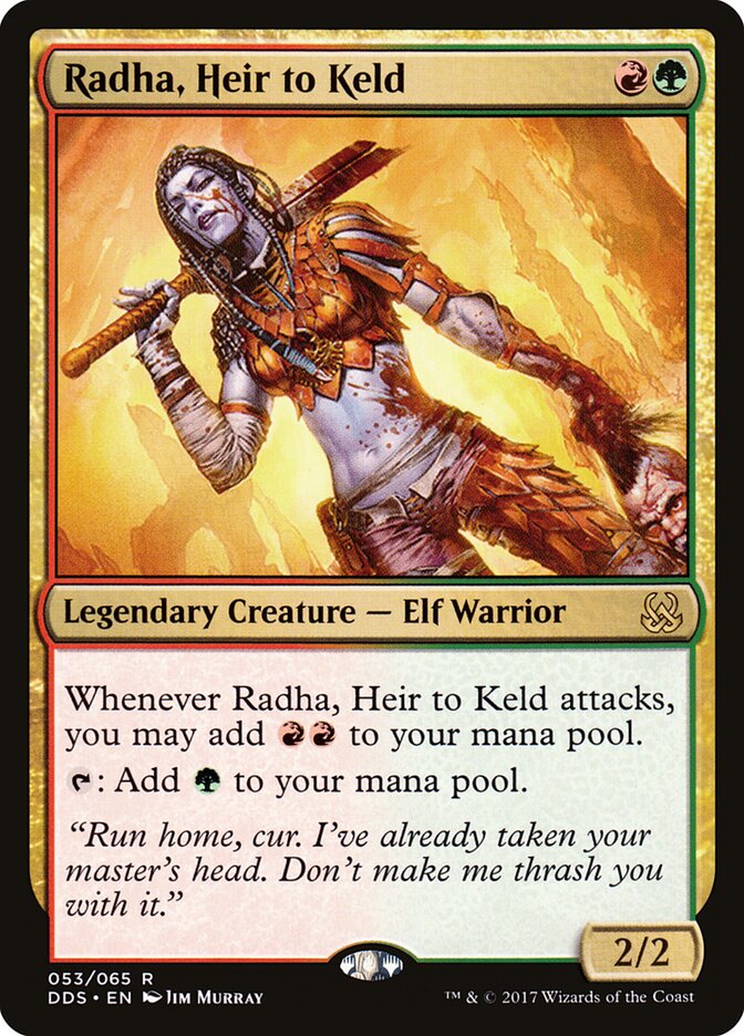 Radha, Heir to Keld (53) - Duel Decks: Mind vs. Might (DDS)