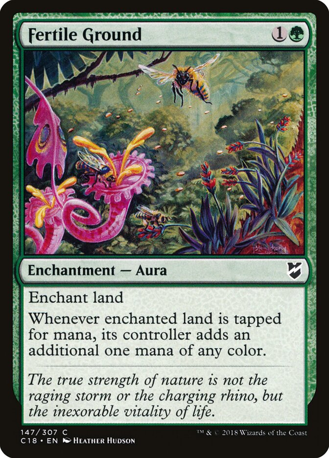 Fertile Ground (147) - Commander 2018 (C18)