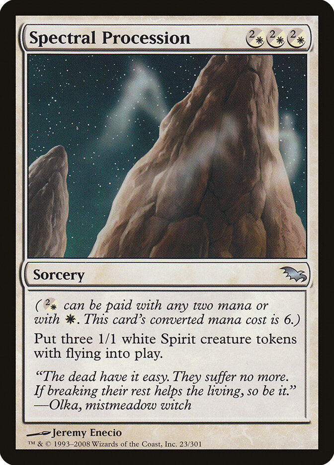 Spectral Procession (23) - Shadowmoor (SHM)