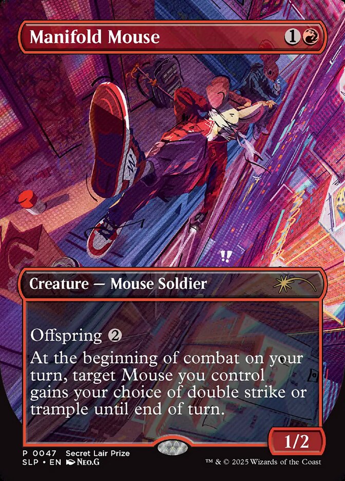 Manifold Mouse (47) - Secret Lair Promo (SLP)